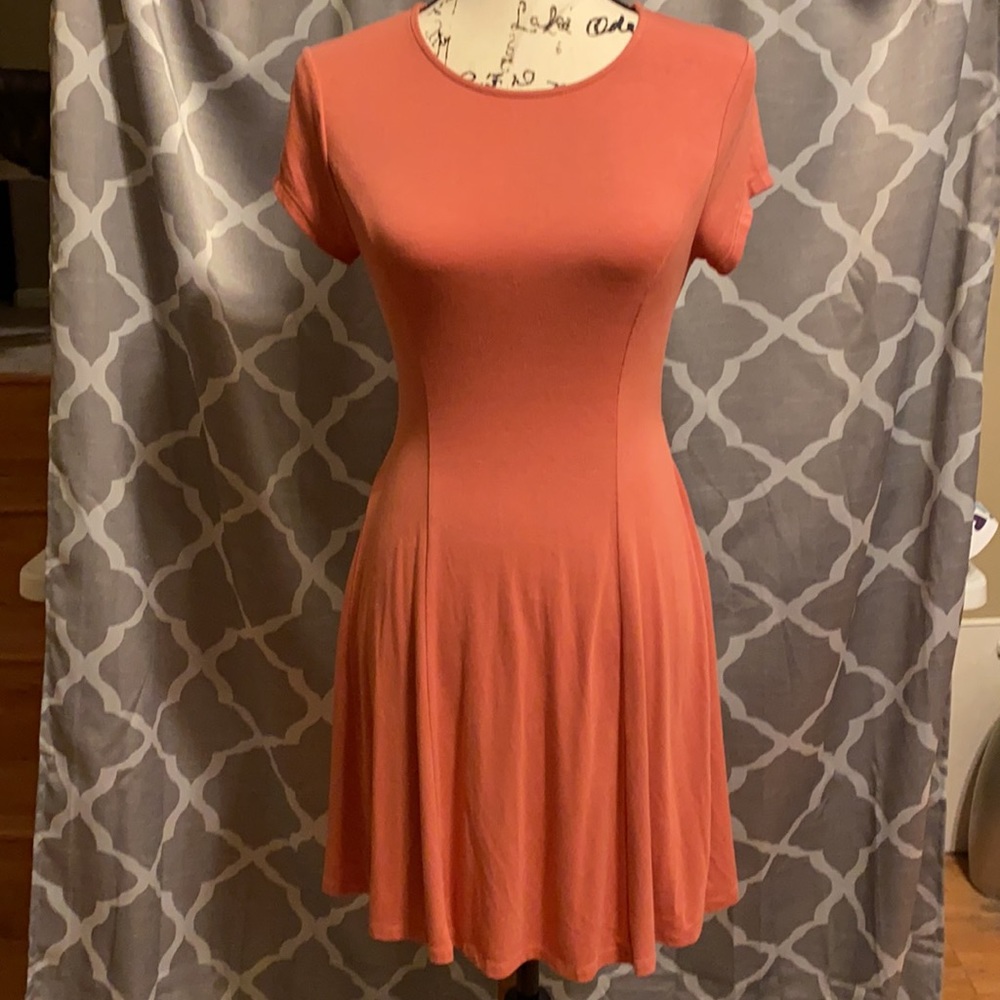Coral Summer Dress